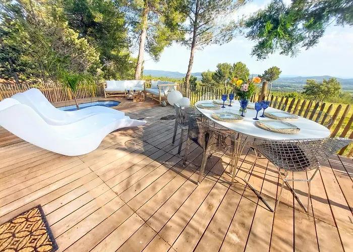 Chalet, Oasis Et Vue Mer,Proxi Circuit Paul Ricard